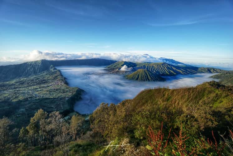 Bromo View form 'Penanjakan satu' Hill
