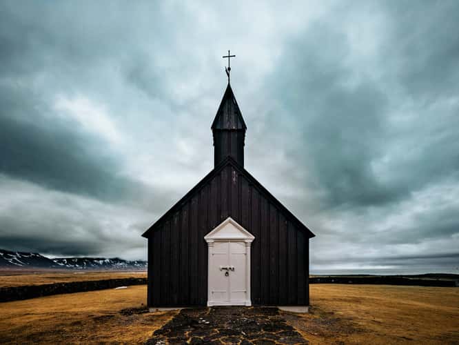 Búðakirkja, The Church at Búðir, Snaefellsnes