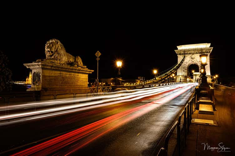 Budapest Chain Bridge Lions