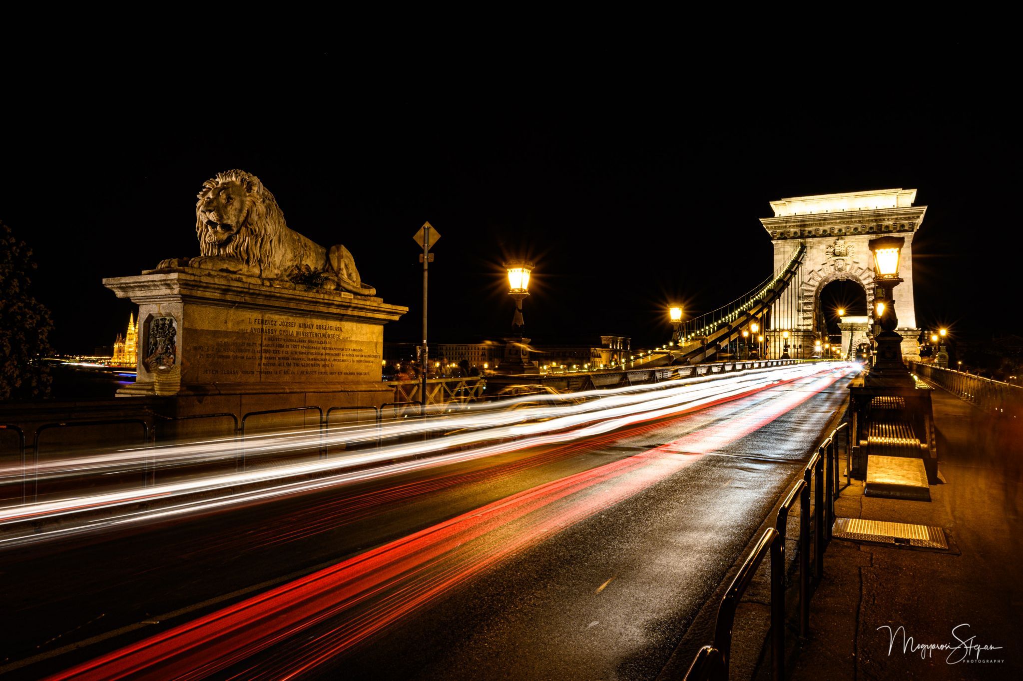 Budapest Chain Bridge Lions, Hungary