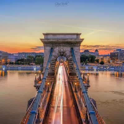 Chain Bridge, Budapest, Hungary