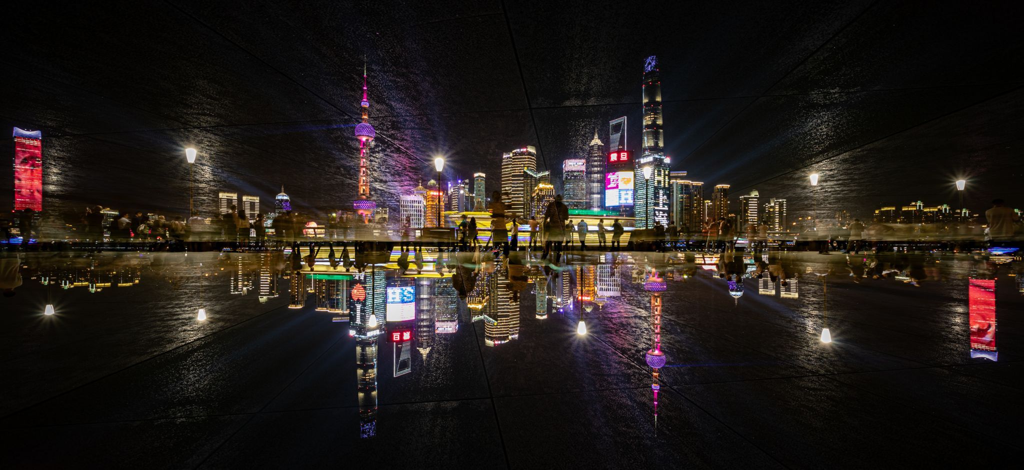 Bund and Podong, China