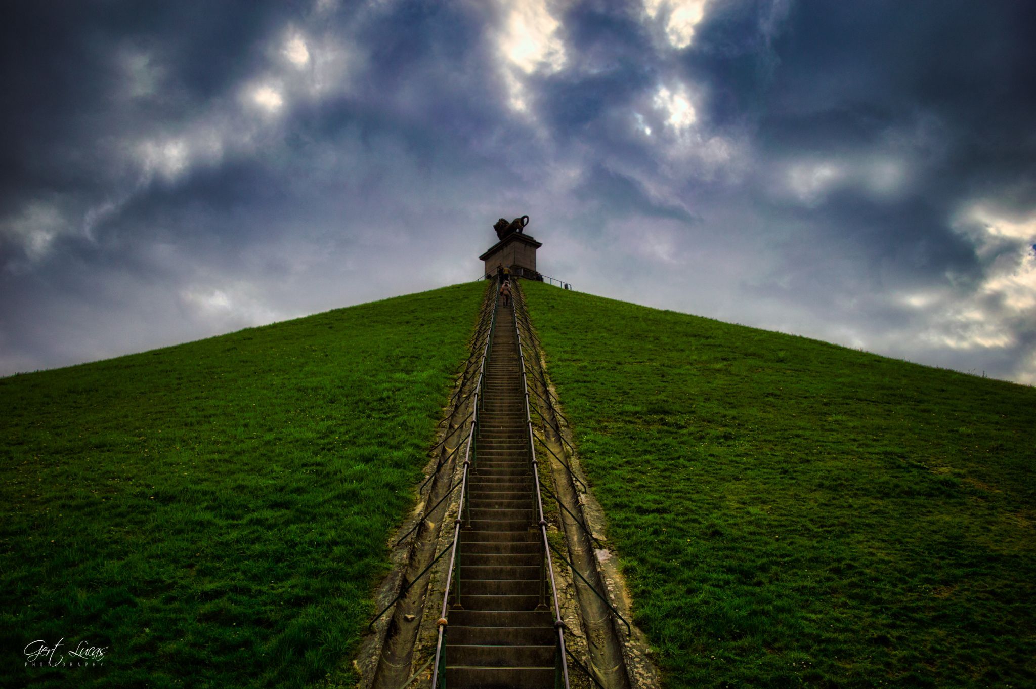Butte de Lion, Belgium