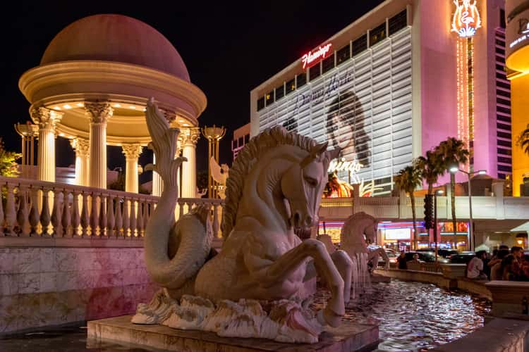 Caesars Palace Fountains