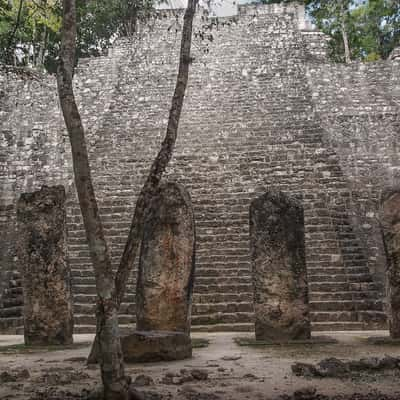 calakmul details, Mexico