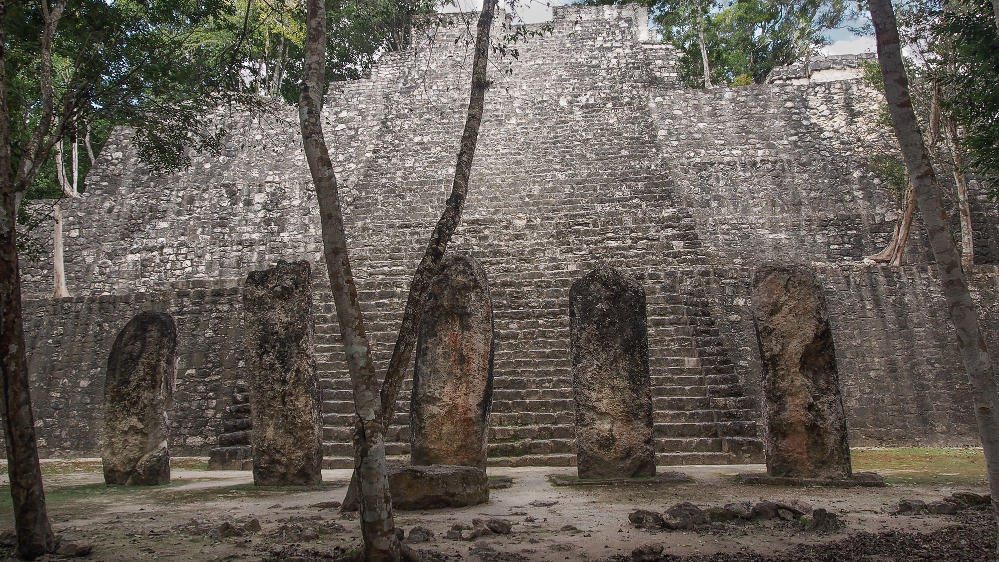 calakmul details, Mexico
