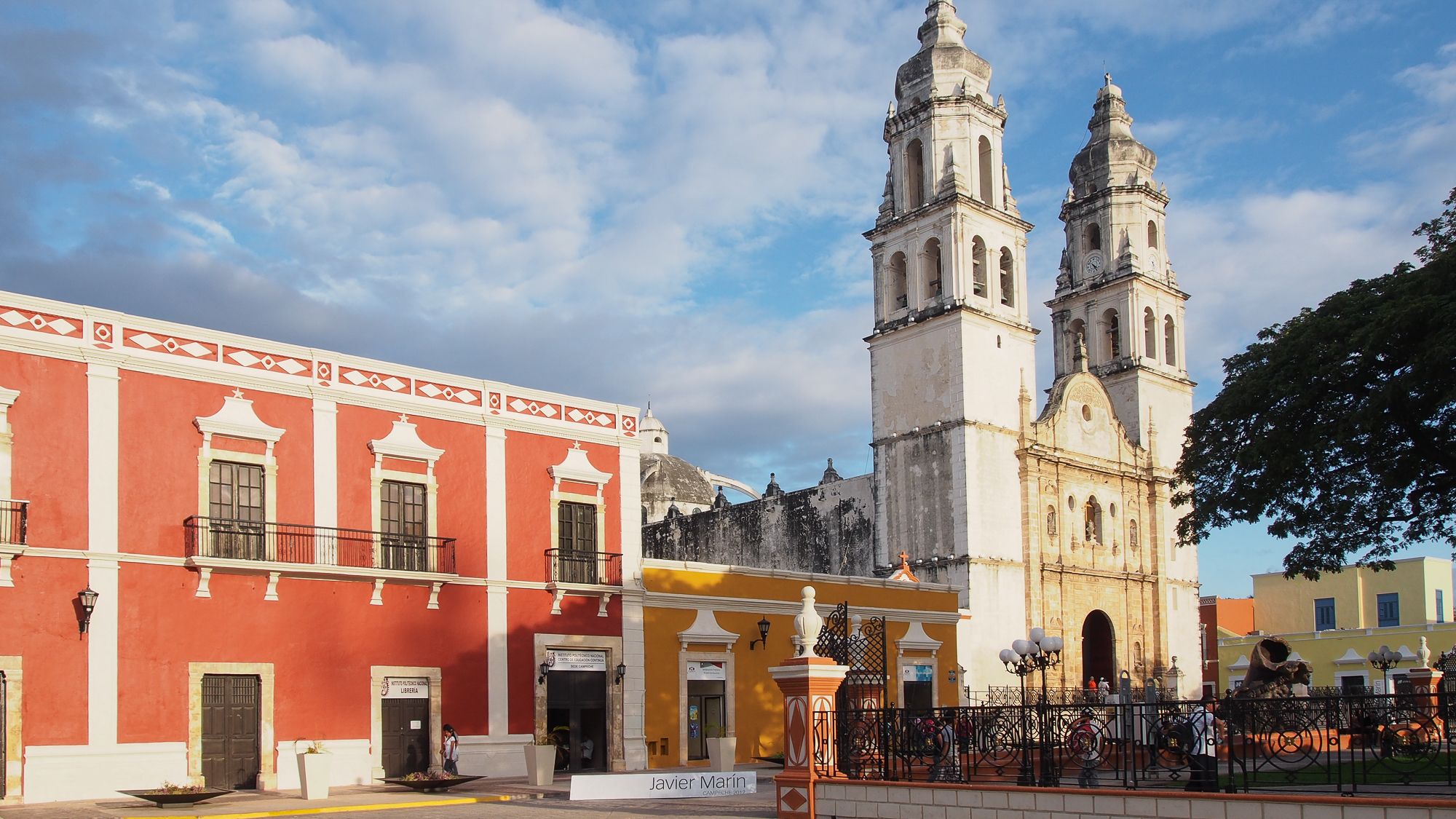 Campeche catedral, Mexico