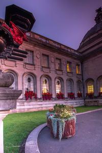 Cardiff Town Hall sunrise Wales