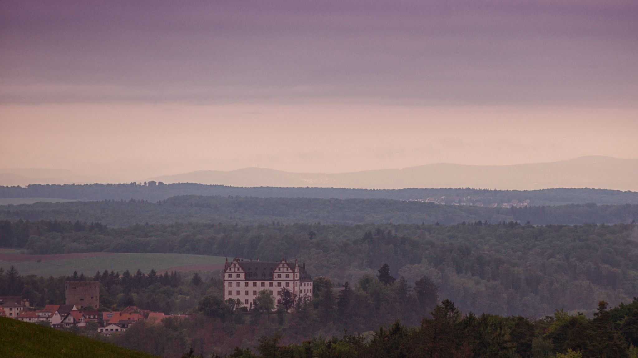 Castle Lichtenberg, Odenwald, Germany