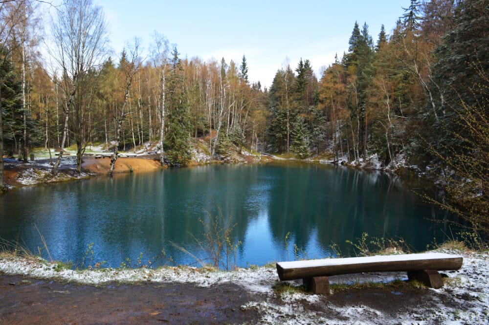 Colorful lakes (Kolorowe jeziorka), Turquoise lake, Poland