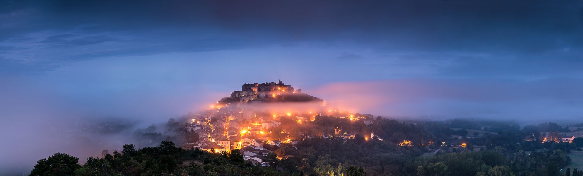 Cordes sur Ciel, East side, Tarn, France, France