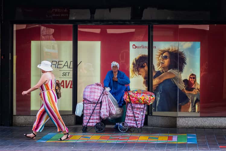 downtown street LA