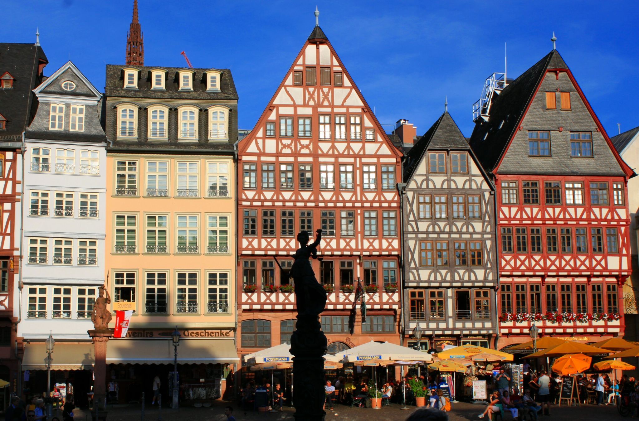 Fachwerkhäuser am Römerberg, Frankfurt am Main, Germany