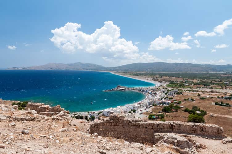 Feraklos Castle ruins, Landscape and Seascape panoramas