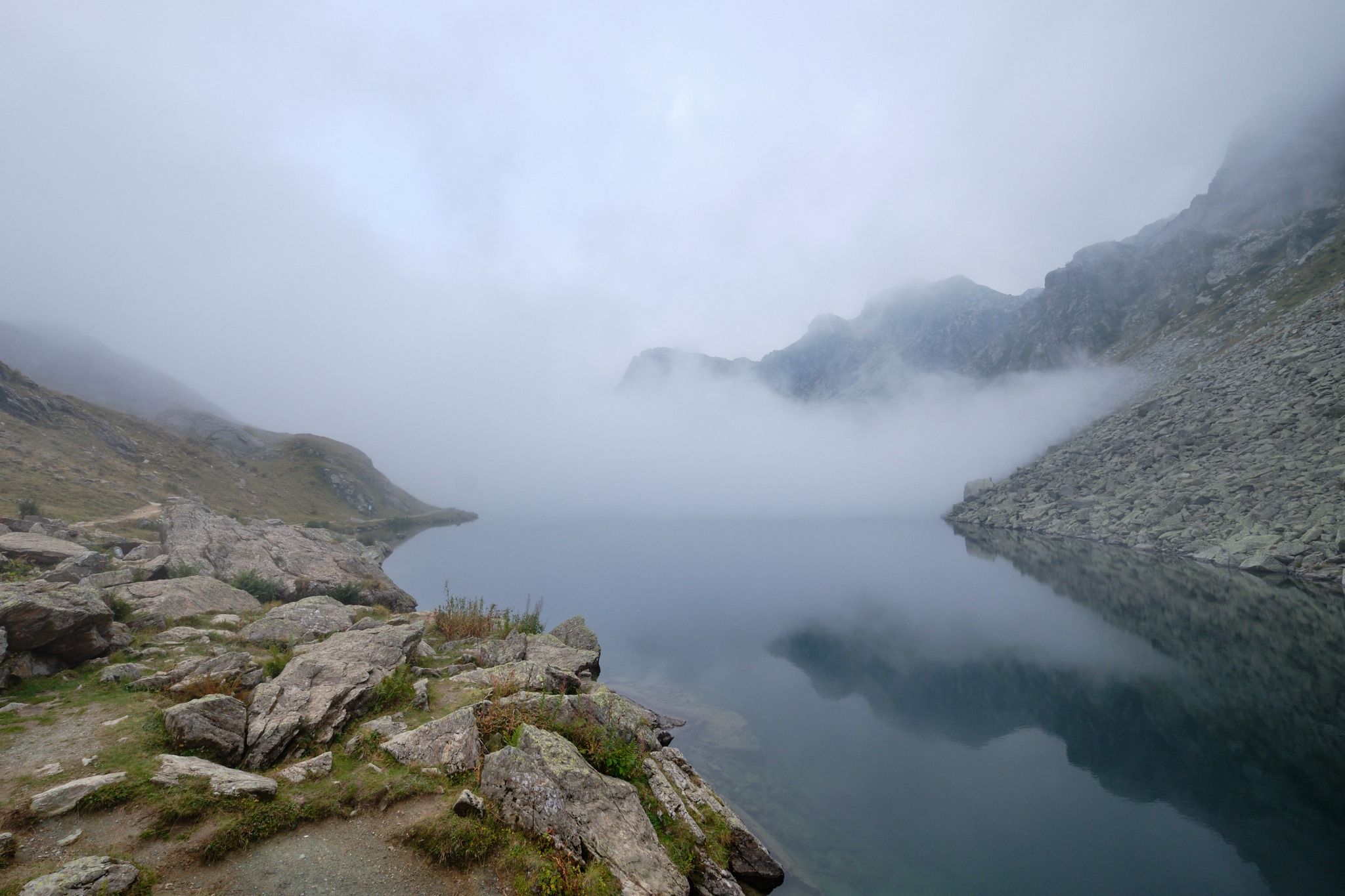 Fiorenza lake, Italy