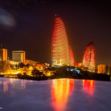 Fire Towers, Baku, Azerbaijan, Azerbaijan