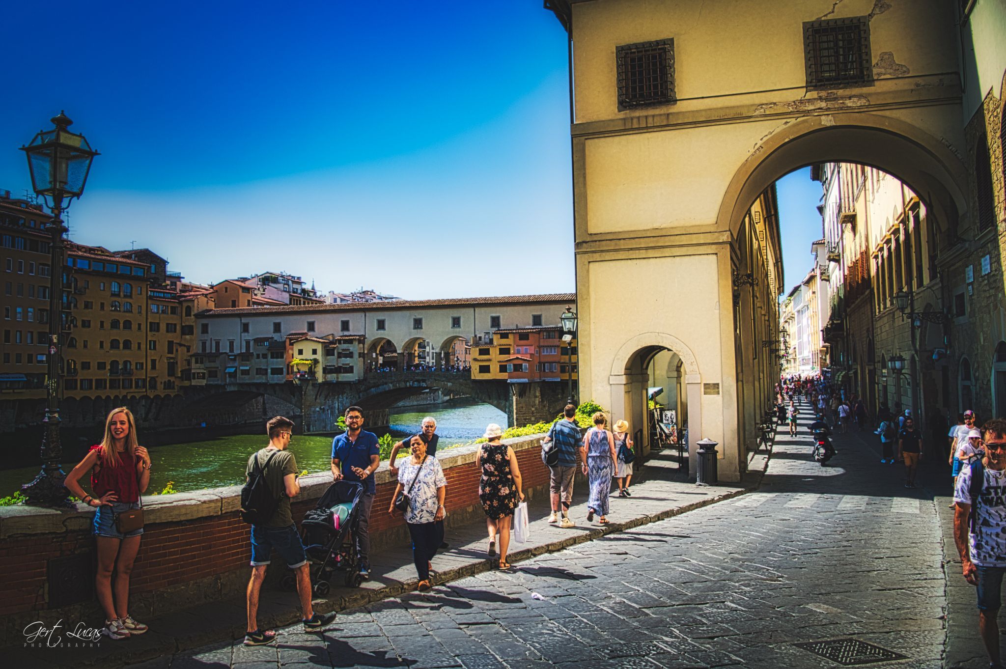 Firenze - Arnoriver - Ponte Vecchio, Italy