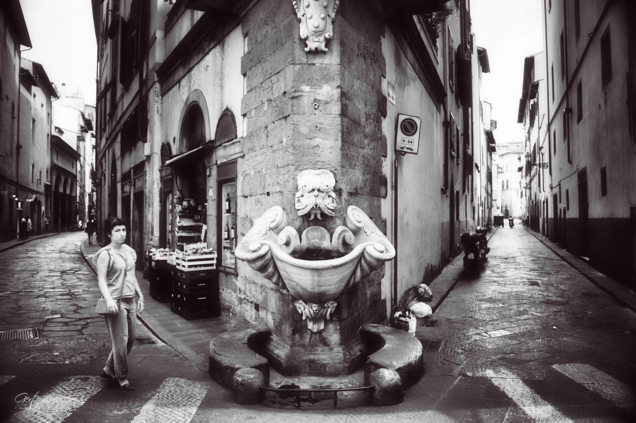Firenze - Fontana della Sprone, Italy