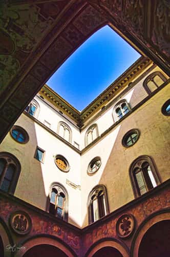 Firenze - Palazzo Vecchio - inside court