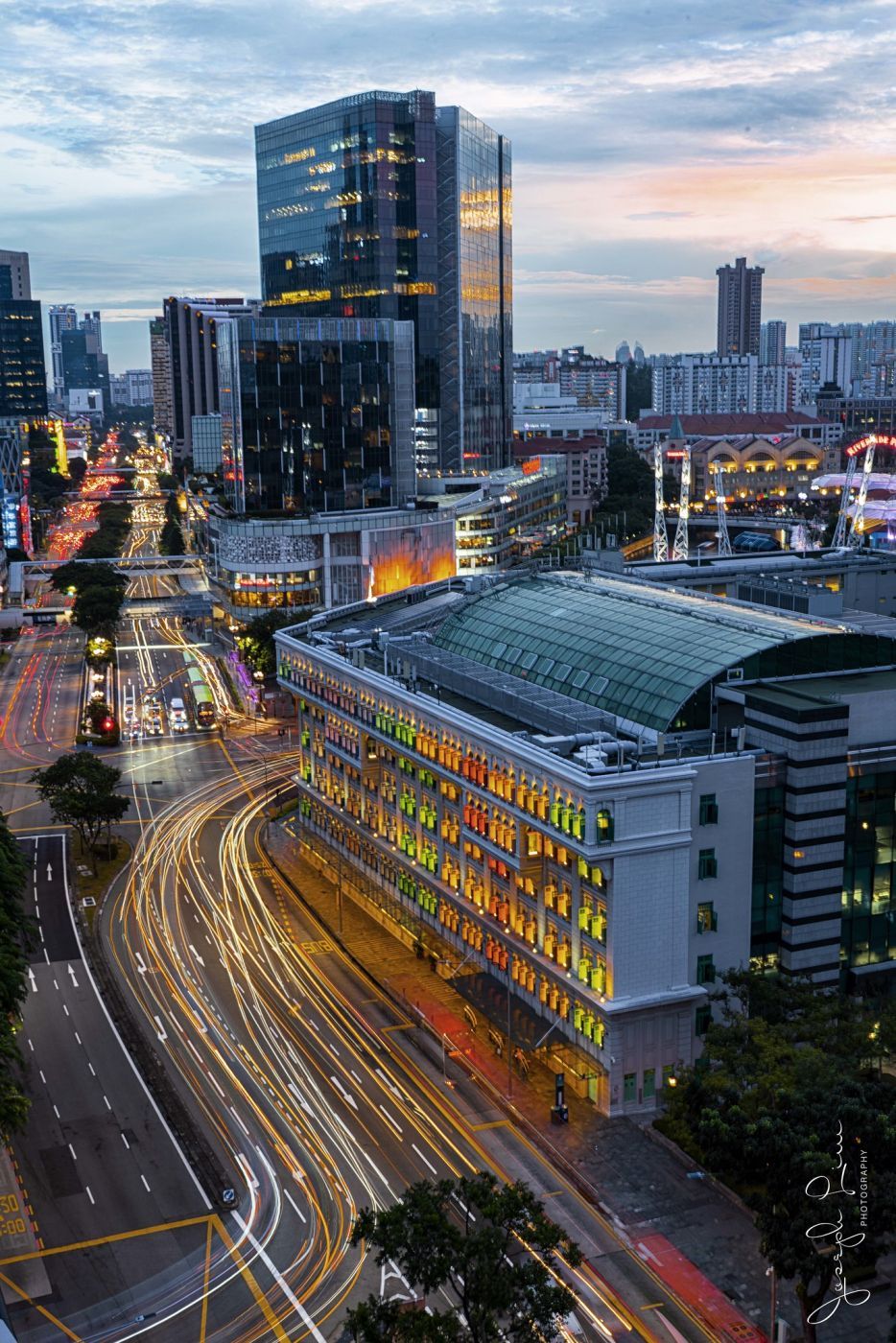 Funam Mall Rooftop View, Singapore