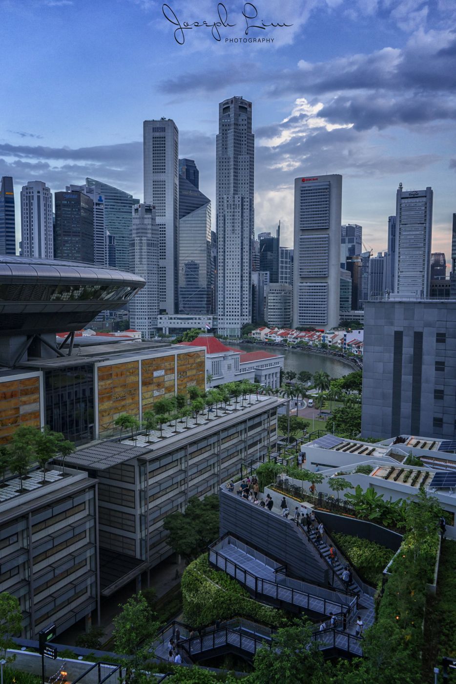 Funam Mall Rooftop View, Singapore