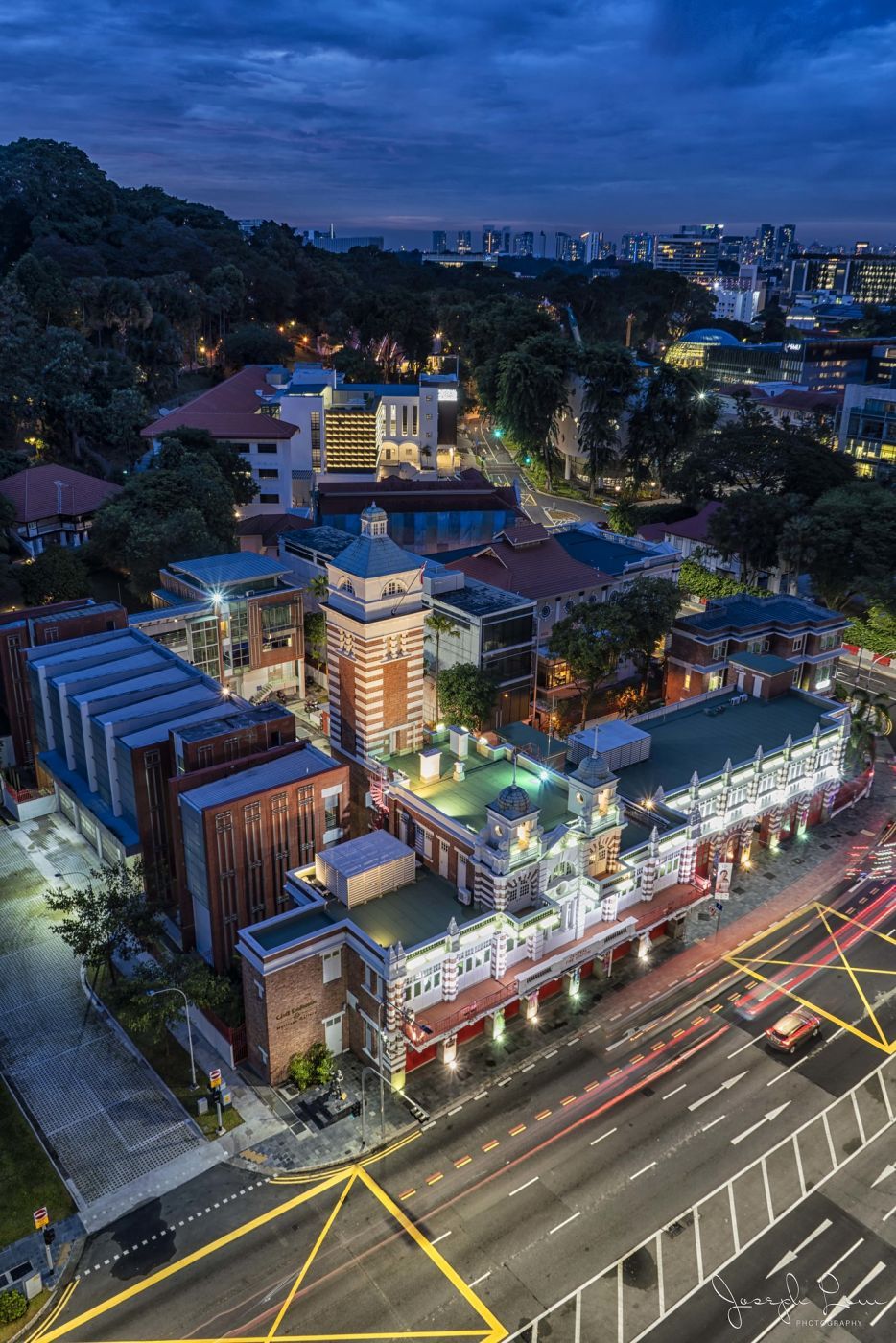 Funam Mall Rooftop View, Singapore