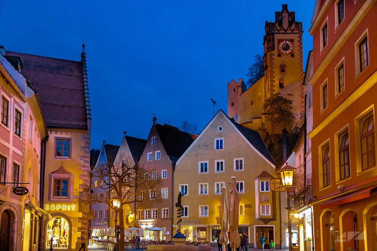 Fussen - Old town, Germany
