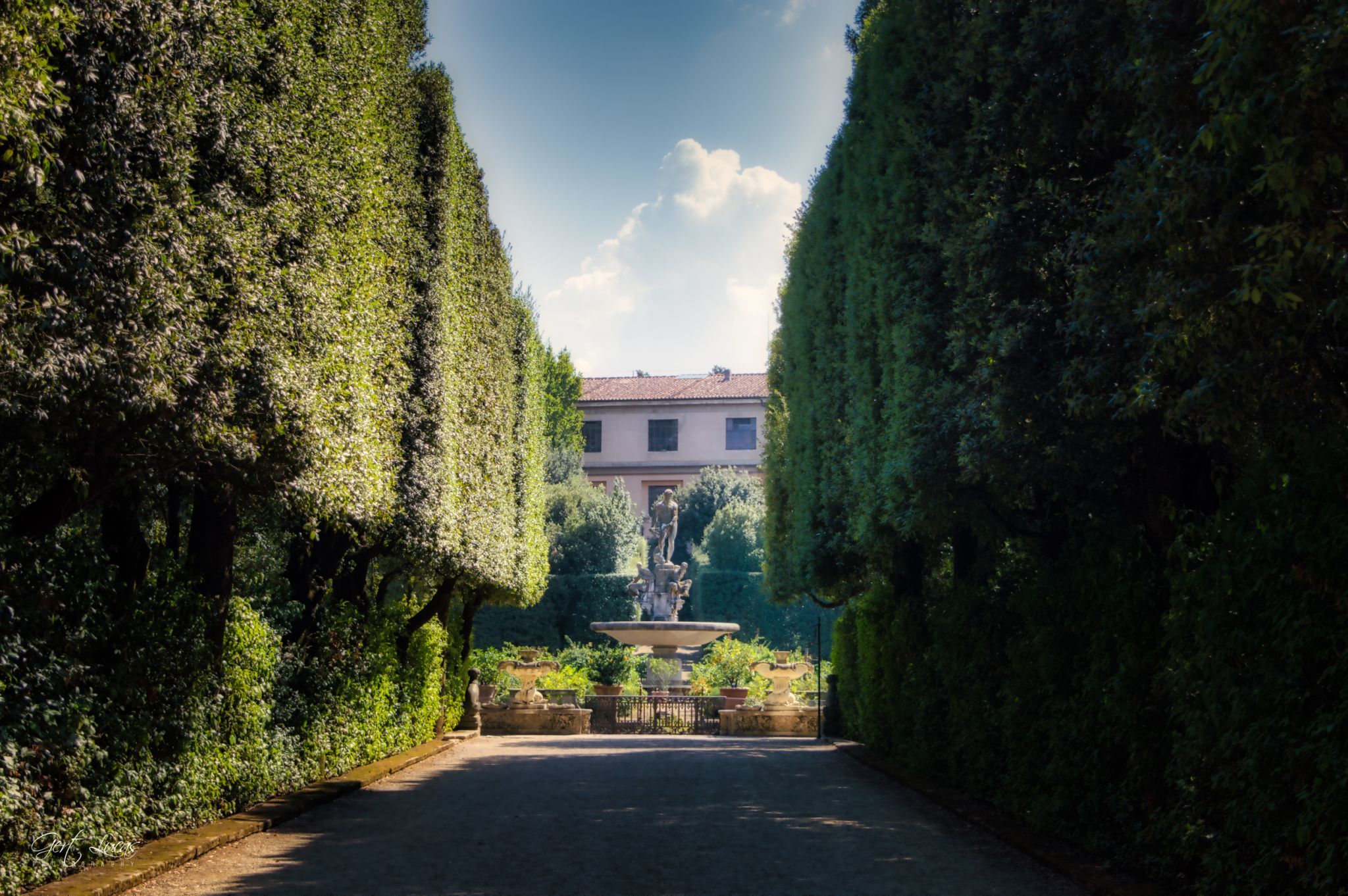 Giardino Di Boboli - Fontana dell'Oceano, Italy