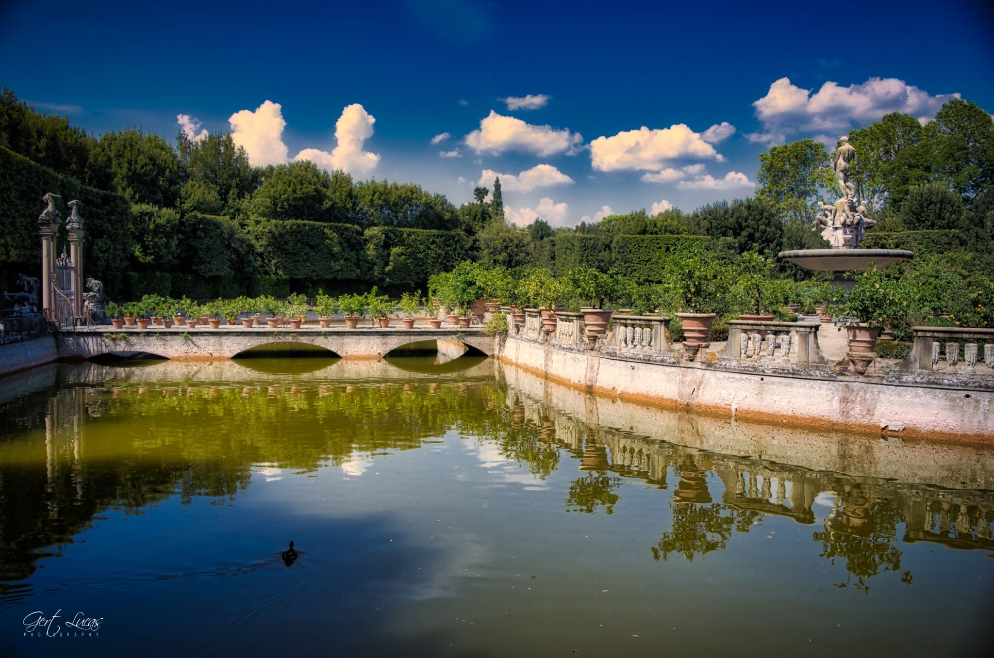 Giardino Di Boboli - Fontana dell'Oceano, Italy
