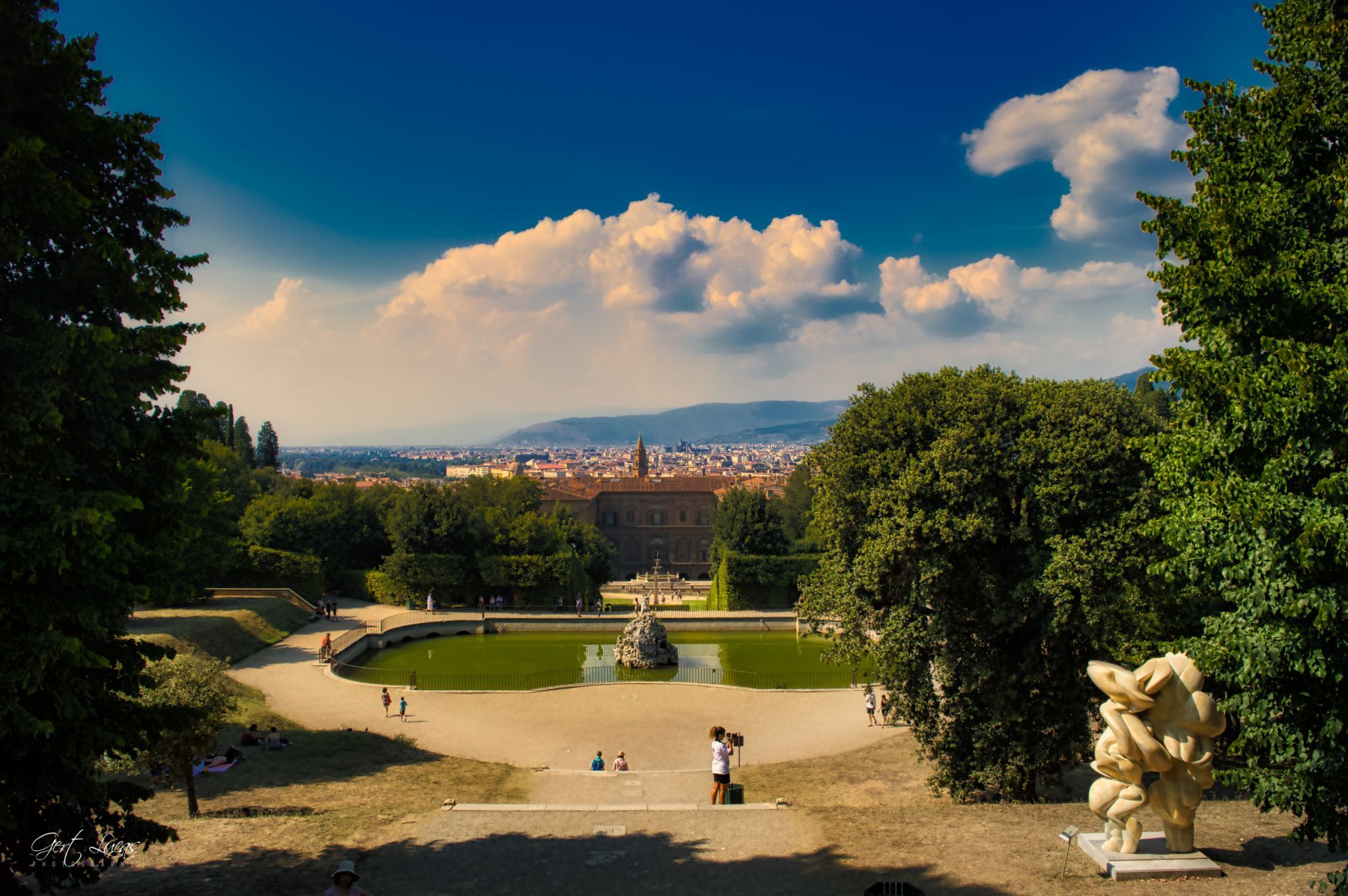 Giardino Di Boboli - Vasca del Nettuno, Italy