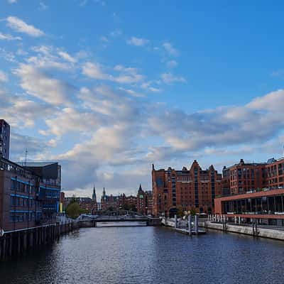 Hafencity (view from Magdeburger Brücke), Germany