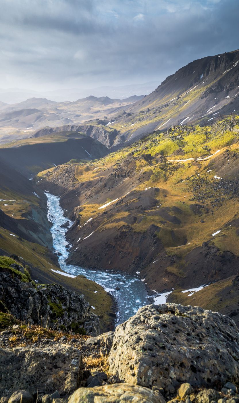Fossa canyon, Iceland, Iceland