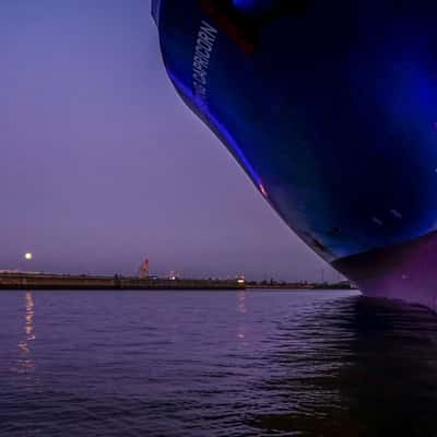 Hamburg Containerterminal Tollerort, Germany