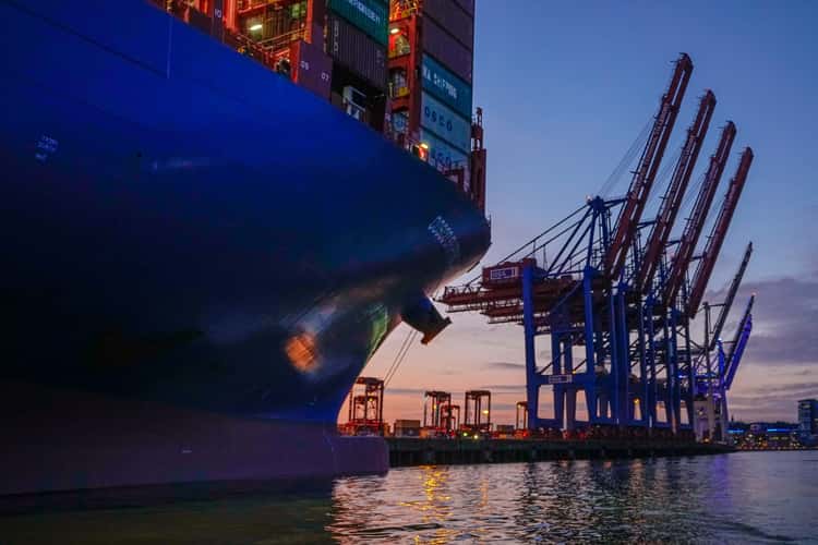 Hamburg Containerterminal Tollerort