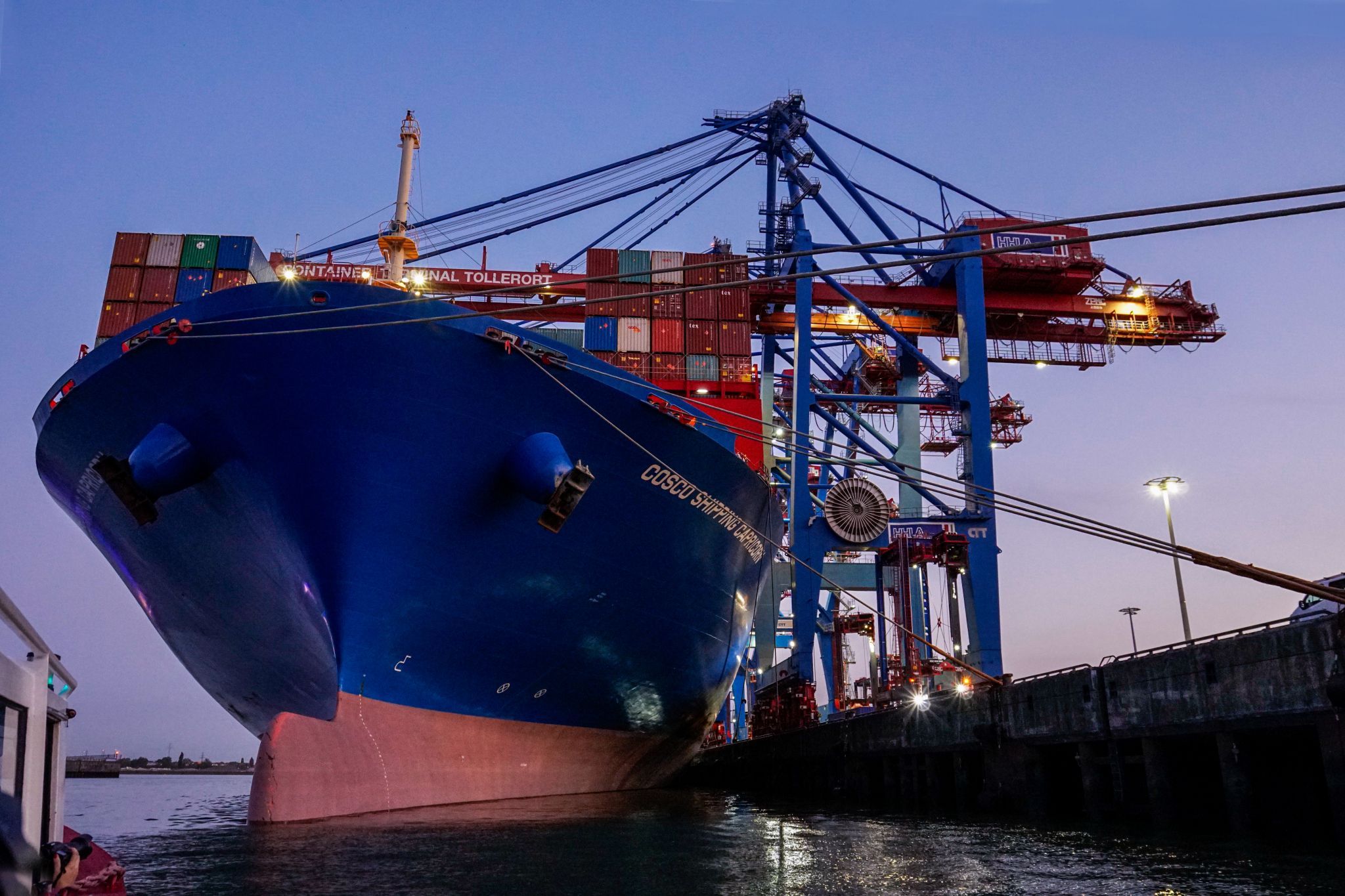 Hamburg Containerterminal Tollerort, Germany