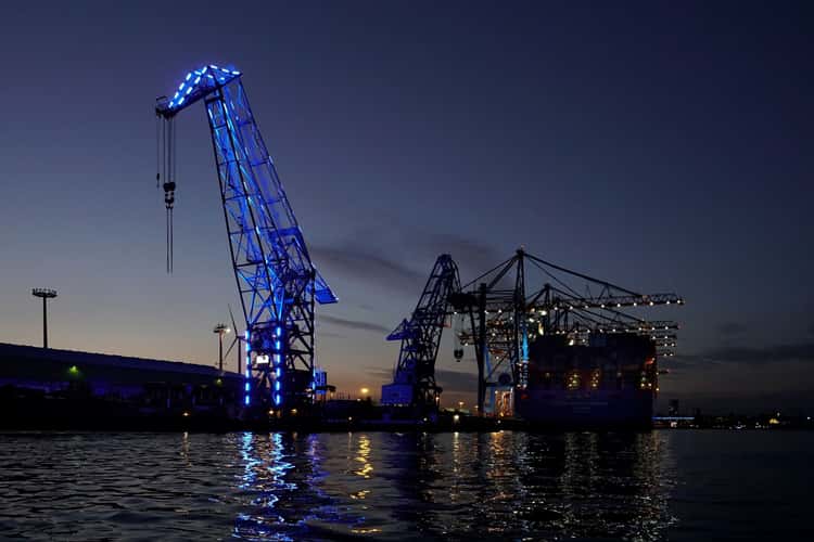 Hamburg Containerterminal Tollerort