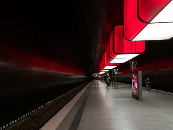 Metro Station, HafenCity Universität Hamburg