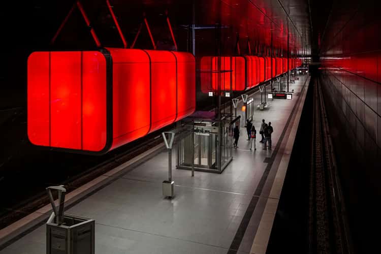 Metro Station, HafenCity Universität Hamburg