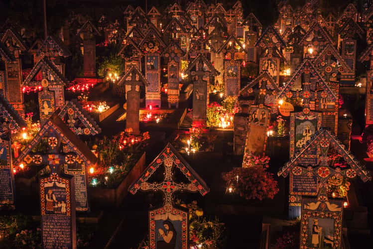 Happy graveyard