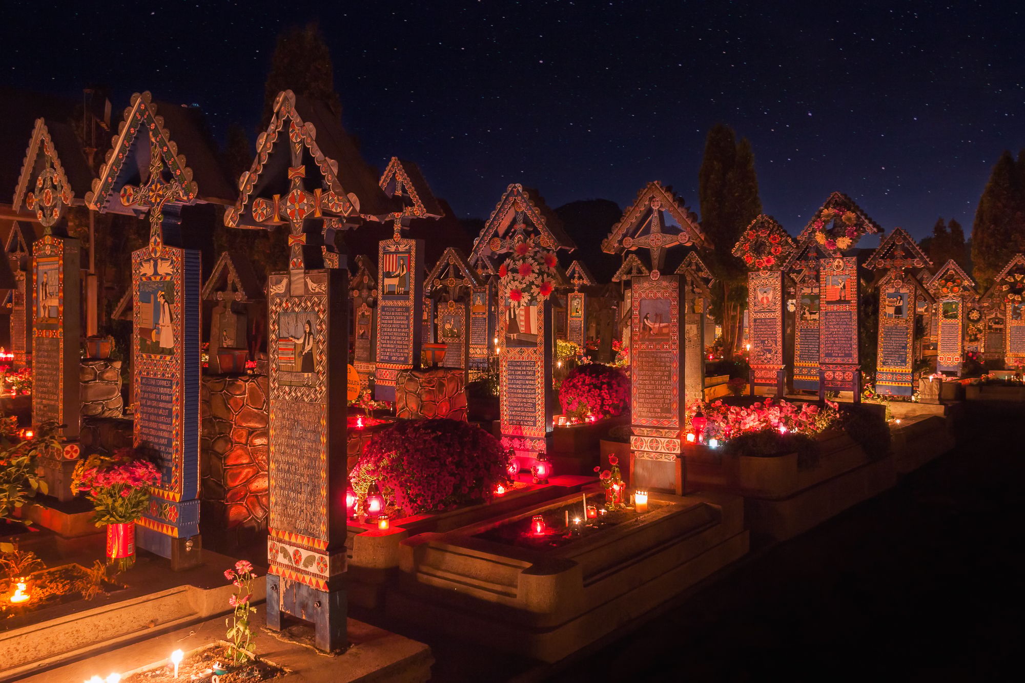 Happy graveyard, Romania