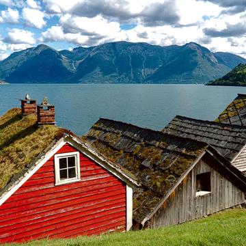 Hardangerfjord from Utne, Norway