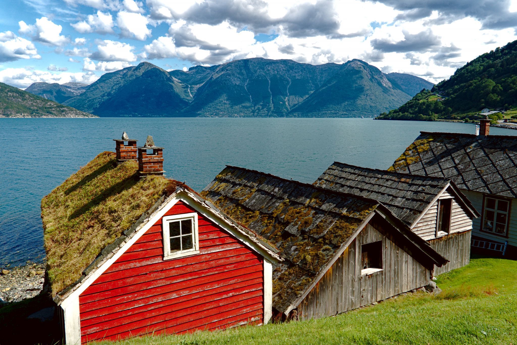Hardangerfjord from Utne, Norway