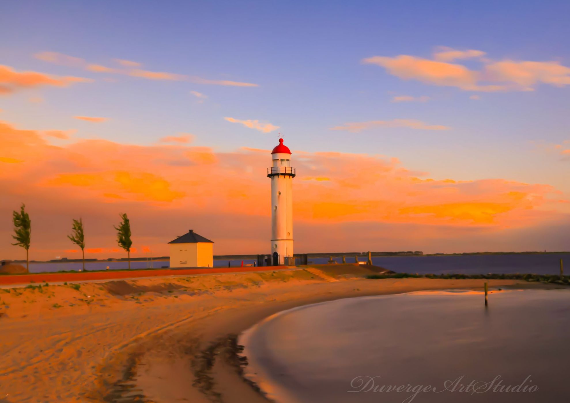 Hellevoetsluis lighthouse, Netherlands