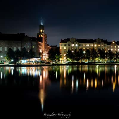 Helsinki at night, Finland
