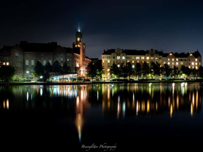 Helsinki at night