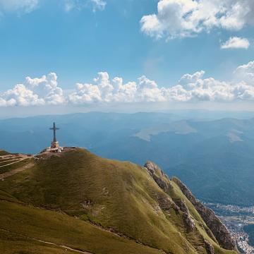 Heroes' Cross on Caraiman Peak, Romania