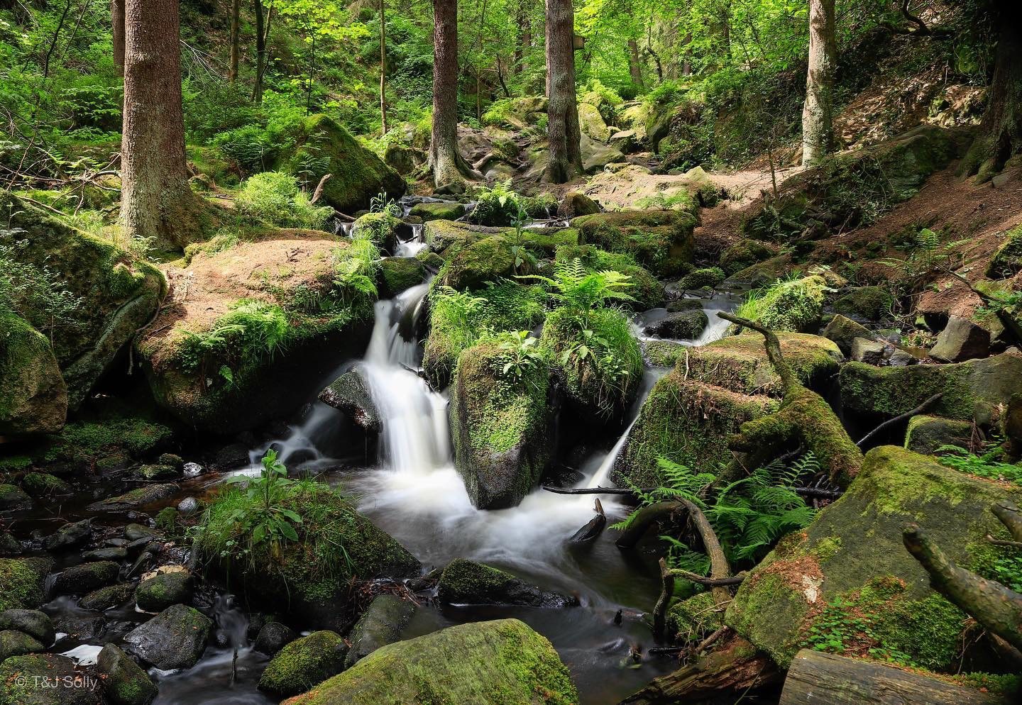 Hidden waterfall trail, United Kingdom