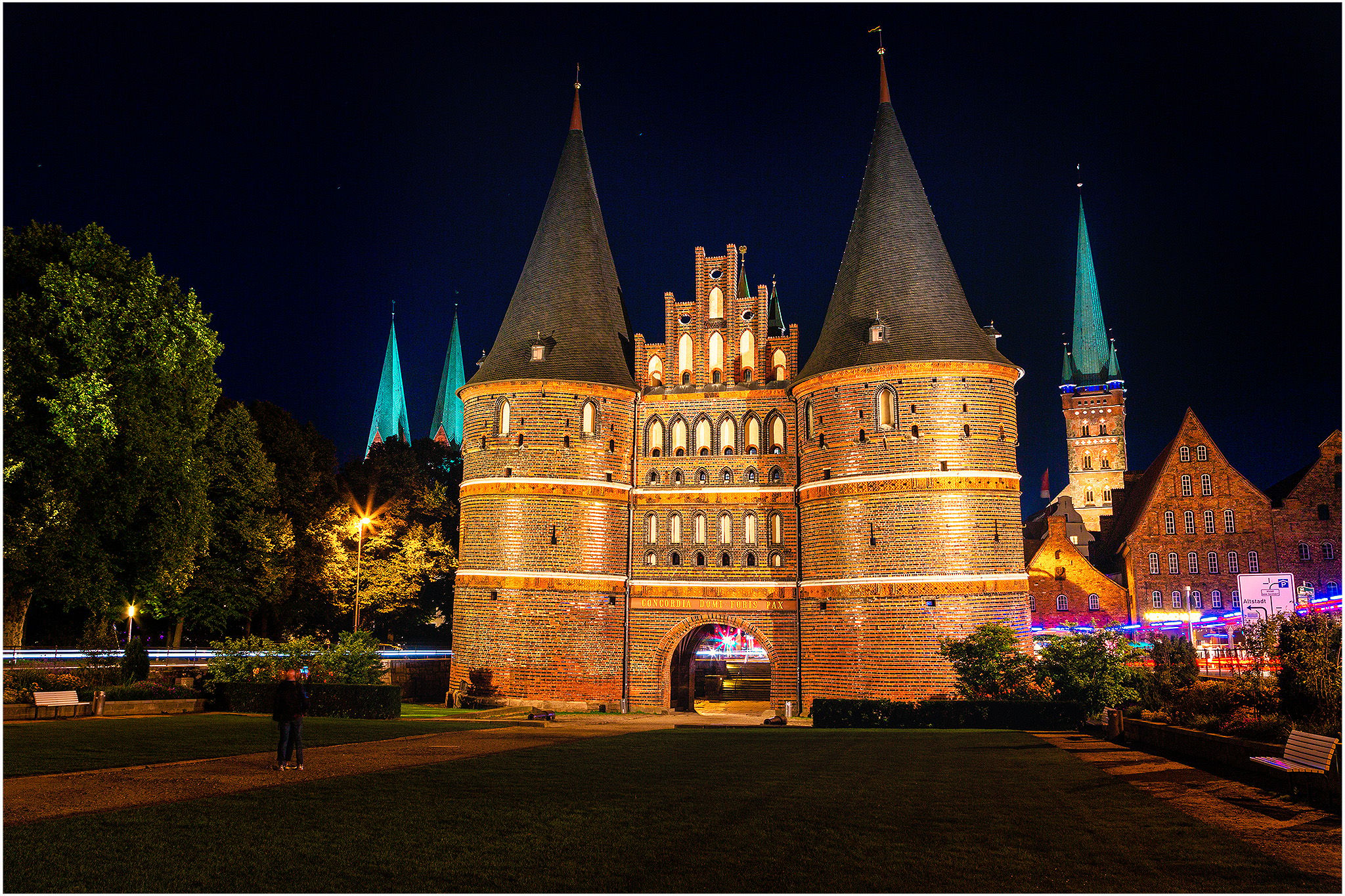 Holsten Gate Lübeck, Germany