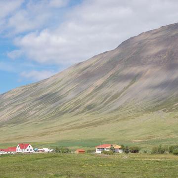 houses near Hofsós, Iceland