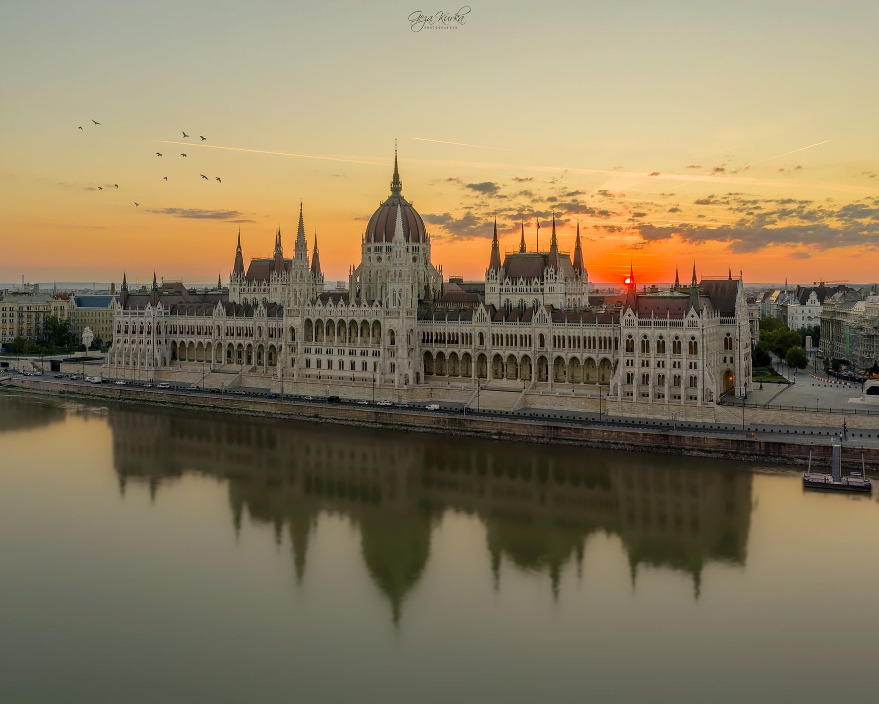 Hungarian Parliament, Budapest, Hungary